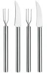 Pellkartoffel-Set 4-teilig L&auml;nge 15,3 cm, Breite 1,5 cm K&uuml;chenprofi - Silber