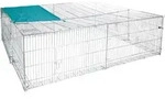 Erweiterungselement KERBL f&uuml;r Freigehege 82825 - Silber