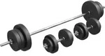 GORILLA SPORTS&reg; Hantelset - 70kg, Langhantelstange 170cm, Gewichte 4x1,25kg /