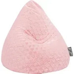 Sitzsack Sitting Point Beanbag Fluffy Hearts XL ca. 220 Liter rosa 70x110 cm - Rosa