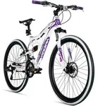 Bergsteiger Kodiak 26 Zoll Mountainbike, geeignet ab 150 cm, Scheibenbremse, Shimano