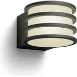 Philips Hue Lucca LED Wandleuchte (Outdoor) - Grau