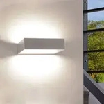 Eglo 75306 Rapina LED Au&szlig;en-Wandleuchte Up & Down Alu-Geb&uuml;rstet LED-Wandlampe