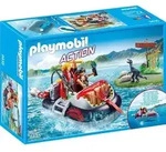 PLAYMOBIL 9435 Luftkissenboot mit Unterwassermotor - Grau