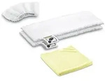 Mikrofaser Tuchset K&uuml;che, f&uuml;r Hand- und Bodend&uuml;se EasyFix (4 St&uuml;ck) - Wei&szlig;/Gelb