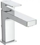 Ideal Standard Waschtischarmatur Edge Slim, Ausladung 120mm A7101AA Chrom - Silber