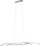EGLO LED Pendellampe Lasana 2, 2 flammige Pendelleuchte, H&auml;ngeleuchte aus Alu,