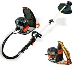 FUXTEC 2in1 R&uuml;ckentragbare Benzin Motorsense FX-MS152T - 52ccm | 3PS | 2-Takt