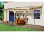 Terrassen&uuml;berdachung 671 Gr.2 B x T x H 424 x 257 x 267 - Wei&szlig;