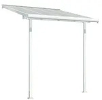 Palram - Canopia Aluminium Terrassen&uuml;berdachung Sierra Wei&szlig; 228x225x300 cm - Wei&szlig;