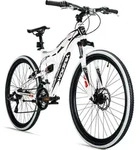 Bergsteiger Kodiak 26 Zoll Mountainbike, geeignet ab 150 cm, Scheibenbremse, Shimano