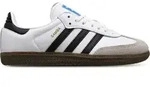 ADIDAS ORIGINALS Halbschuhe SAMBA OG, Wei&szlig;:43 1/3 - Wei&szlig; - 43 1/3