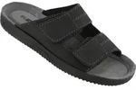 Rohde Herren Pantolette Soltau 1987-90 schwarz Gr&ouml;&szlig;e 41 bis 47 - Schwarz - 40
