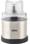 Braun MQ 60 Kaffeem&uuml;hle Aufsatz Edelstahl - Silber