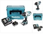 Makita DTW 1002 RFJ Akku Schlagschrauber 1/2&ldquo; 18V 1000Nm Brushless + 2x Akku...