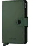 Secrid Miniwallet Matte Green-Black Kartensafe - Gr&uuml;n