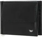 Golden Head Colorado Geldb&ouml;rse RFID Leder 11 cm mit Geldscheinklammer - Schwarz