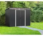 Duramax Metall Gartenhaus 263x174 Ger&auml;teschuppen Garten Ger&auml;tehaus Schiebet&uuml;r, H.