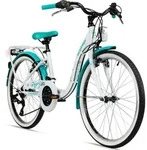 Bergsteiger Atlantis 24 Zoll Kinderfahrrad, geeignet f&uuml;r 8, 9, 10, 11 Jahre, StVZO,
