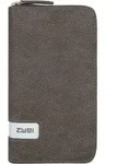 Zwei Mademoiselle Geldb&ouml;rse 20 cm - Grau