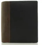 Maitre Herren Brieftasche Portemonnaie Leder Dark brown - Schwarz
