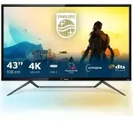 Philips M Line 4K-HDR-Display mit Ambiglow 436M6VBPAB/00