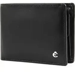 Esquire kleine Geldb&ouml;rse HARRY Herren schwarz Leder RFID Schutz Portemonnaie...