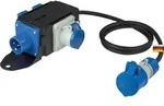 as-Schwabe MIXO Stromverteiler 230V 16A CEE-Stecker auf CEE-Kupplung Schuko IP44