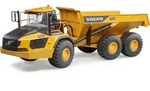 Bruder LKW Pritsche A60H, Volvo - Schwarz