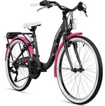 Bergsteiger Atlantis 24 Zoll Kinderfahrrad, geeignet f&uuml;r 8, 9, 10, 11 Jahre, StVZO,