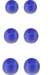 Panasonic Canal Typ RP-TCM115E-A In-Ear, 3,5 mm (1/8 Zoll), Mikrofon, Blau, - Blau