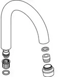 Hansgrohe Auslauf komplett Axor Montreux Zweigriff Armatur Waschtisch /