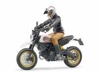 Bruder Moto Ducati Desert Sled mit Biker, 63051