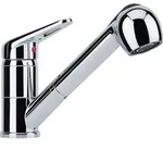 FRANKE 115.0513.037 NIEDERDRUCK Armatur NOVARA-PLUS in CHROM mit Auszugsbrause /