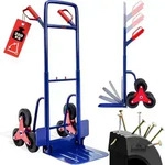 GARDEBRUK&reg; Treppenkarre klappbar bis 200kg Hartgummireifen Haltegriffe Sackkarre