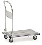 Fetra Alu-Plattformwagen 150 kg Ladefl&auml;che L x B 740 x 480 mm
