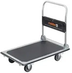 Meister Plattformwagen bis 300 kg Tragkraft Transporthilfe mit Lenkrollen