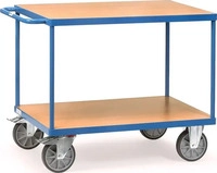 Fetra 24011401, Fetra Tischwagen 600 kg LxB 1.000 x 600 mm, 2 B&ouml;den,
