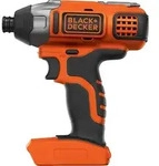 Black & Decker BDCIM18N-XJ, Schlagschrauber, Schwarz, Orange, 3000 RPM, 155 Nm,...