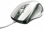Hama Torino USB OPTICAL 1200DPI LINKS-HAND-SILBER & Wei&szlig;e M&auml;use - Silber/Wei&szlig;