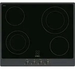 Smeg P864AO Elektro-Kochfeld, Glaskeramik, 59,6 cm Breite, 4 Kochstellen -...