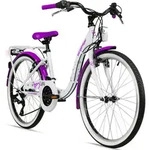 Bergsteiger Atlantis 24 Zoll Kinderfahrrad, geeignet f&uuml;r 8, 9, 10, 11 Jahre, StVZO,