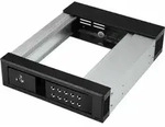 StarTech.com 5,25 auf 3,25 Festplatten Wechselrahmen - f&uuml;r 3,5 SATA/SAS Laufwerke -