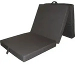 Faltmatratze Vitalispa Anthrazit 190 x 70 cm, Model 12695 - Dunkelgrau