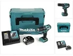 Makita DHP 483 RM1J Akku Schlagbohrschrauber 18V 40Nm im Makpac + 1x 4,0 Ah Akku