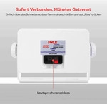 Pyle PLMR24, AC, Tragbar, Tragbare Lautsprecher, Verkabelt, Terminal, 70 - 21000 Hz -