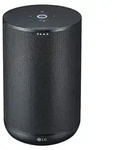 LG Lautsprecher WK7, 30W, Bluetooth, Google Assistant, Zylinder, Farbe: Schwarz -