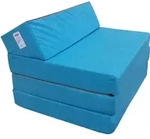 Natalia Spzoo Schlafsessel Klappmatratze Faltmatratze 200x70x10cm, 0811331 - Blau