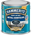 Hammerite Metallschutzlack Matt, 3in1- Rostschutz, Anthrazitgrau, 2,5 l - Grau