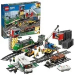 LEGO City Trains G&uuml;terzug - Zug Spielzeug, Gabelstapler, 32 Gleisst&uuml;cke,